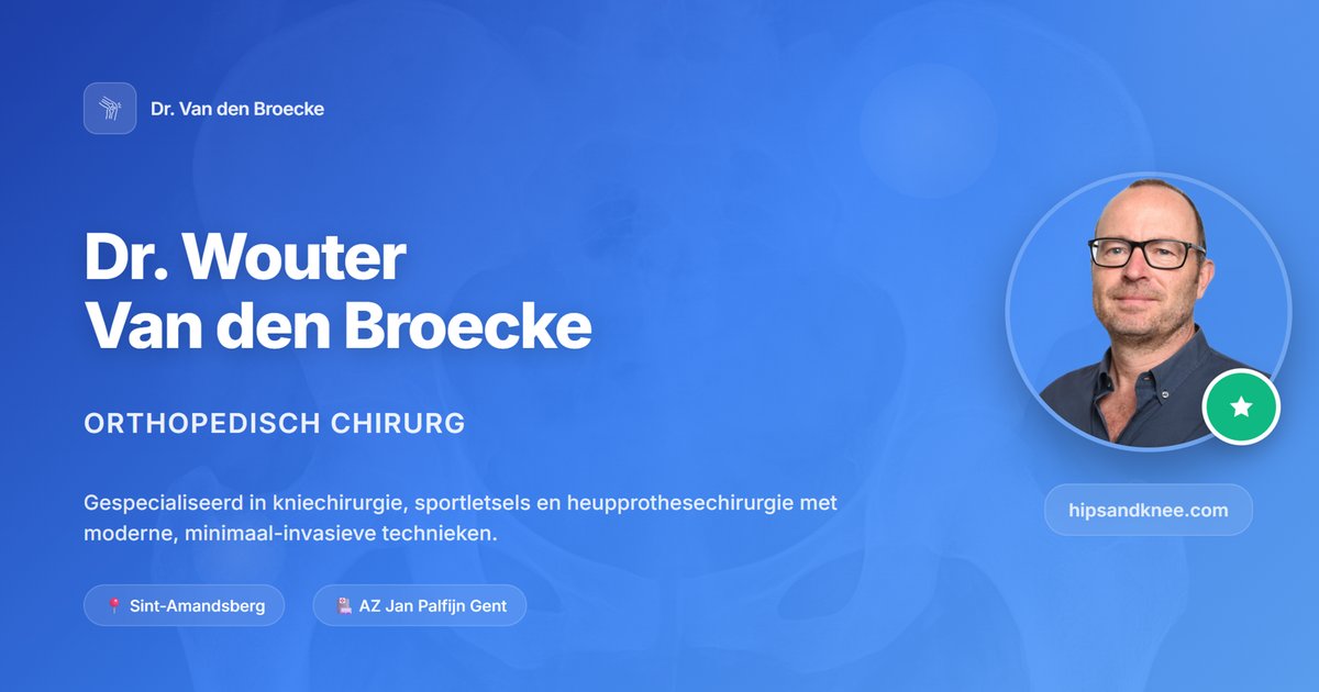 dr vandenberghe orthopedie