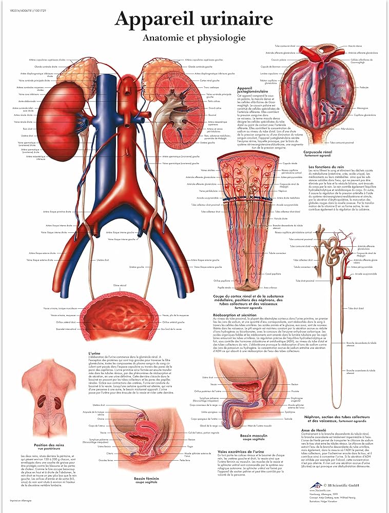 anatomie urinewegen